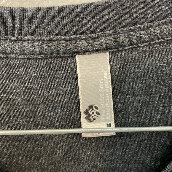 50 50 shirt American apparel Chico State Agriculture size medium gray t shirt - Picture 4 of 7